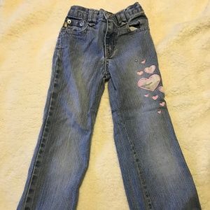 Girls Bongo Girls Embellished Pink Camo 6s Jeans